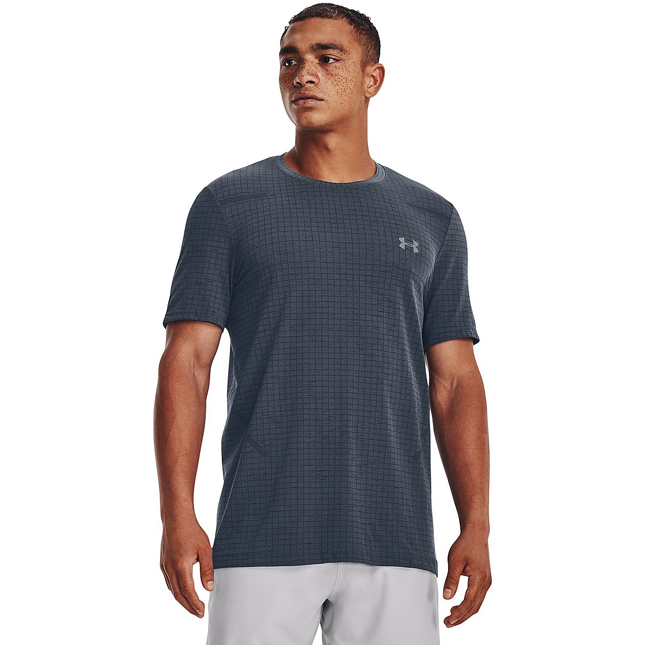 Under Armour Men's Seamless Grid T-shirt                                                                                         - view number 1