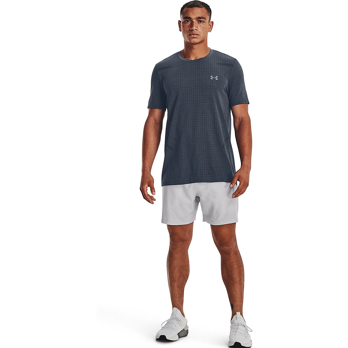 Under Armour Men's Seamless Grid T-shirt                                                                                         - view number 3