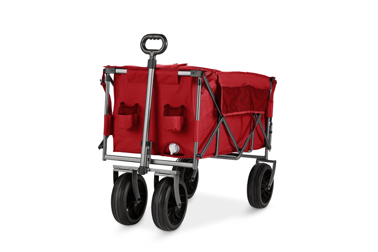 Academy Sports + Outdoors XL Folding Wagon with Tailgate and Strap - view number 6