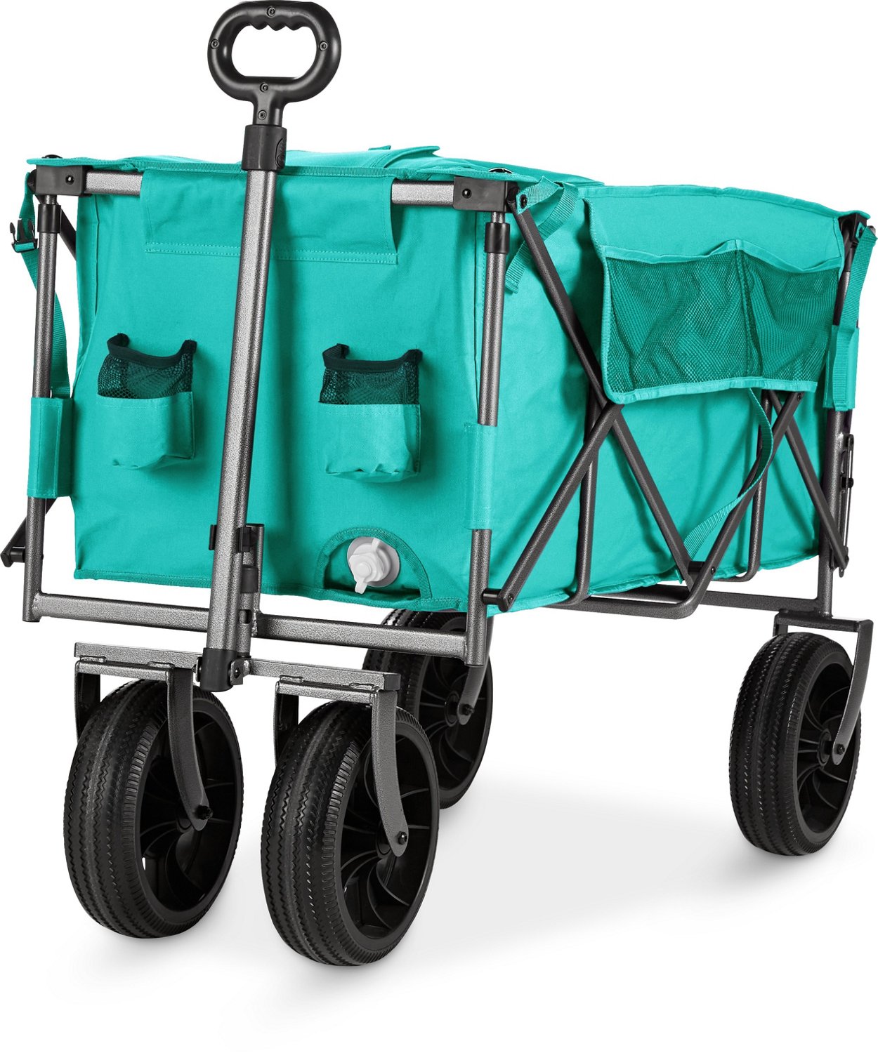 Academy Sports + Outdoors XL Folding Wagon with Tailgate and Strap - view number 6