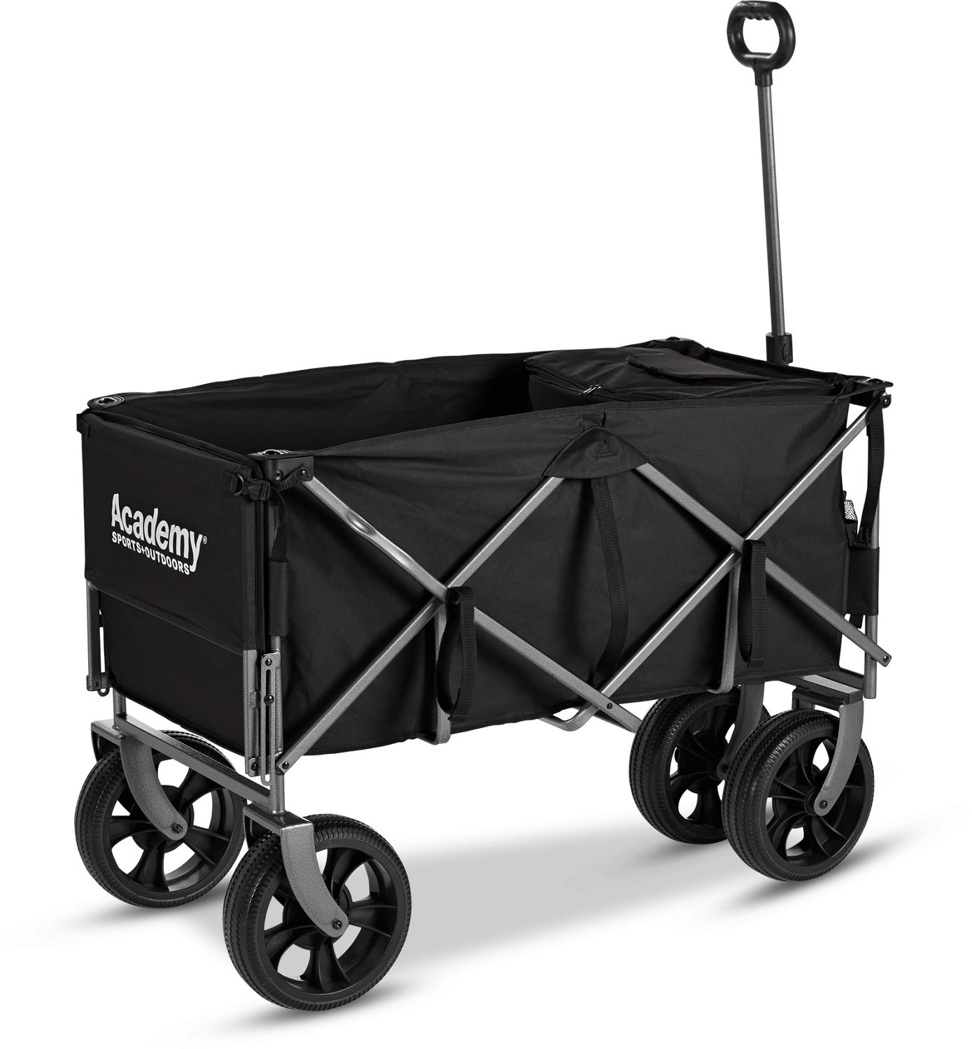 Academy Sports + Outdoors XL Folding Wagon with Tailgate and Strap ...