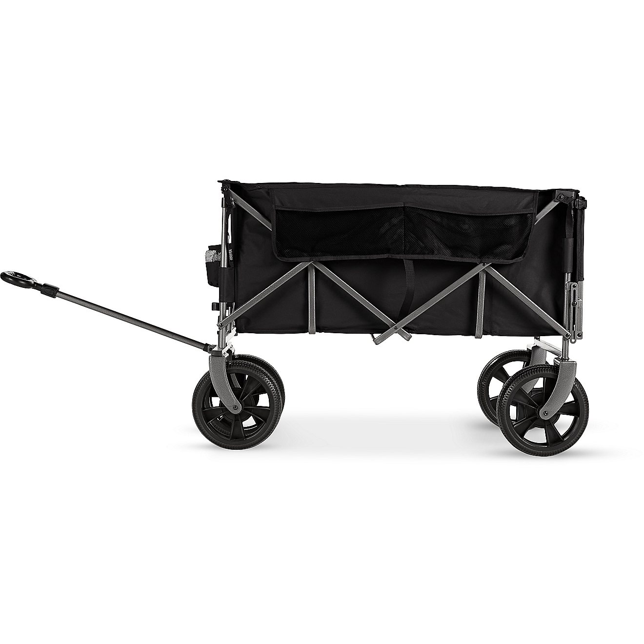 Academy Sports + Ooutdoors XL Folding Wagon with Tailgate and Strap                                                              - view number 2