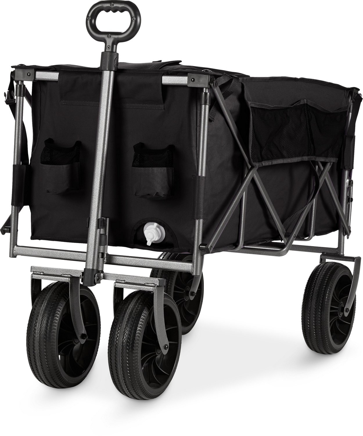 Academy Sports + Outdoors XL Folding Wagon with Tailgate and Strap                                                               - view number 6