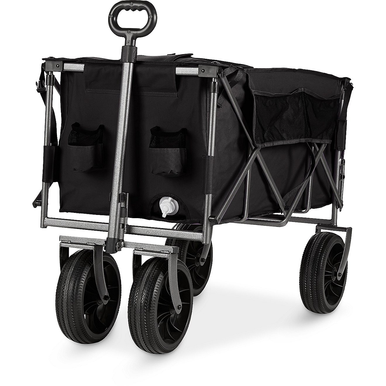 Academy Sports + Ooutdoors XL Folding Wagon with Tailgate and Strap                                                              - view number 6