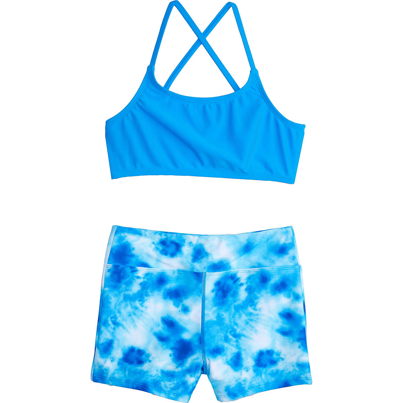 O'Rageous Girls' Soft Tie Dye 2-Piece Swimsuit                                                                                   - view number 1