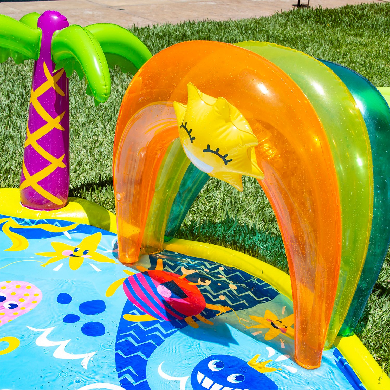Banzai Junior Splish Splash 5Person Water Park Academy