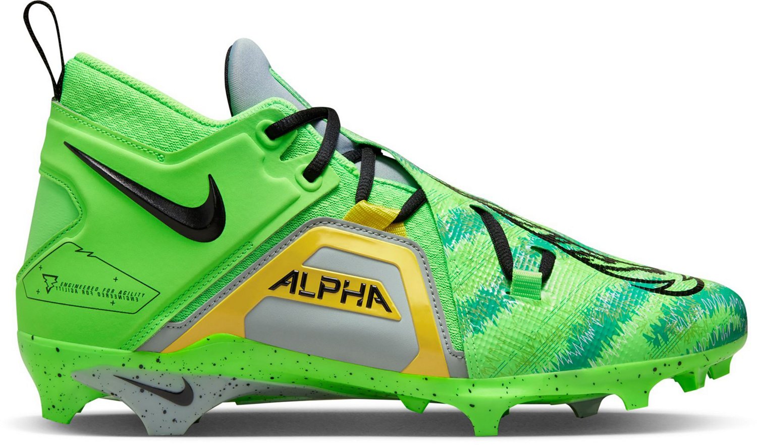 Nike Mens Alpha Menace Pro 3 Football Cleats Academy 3582