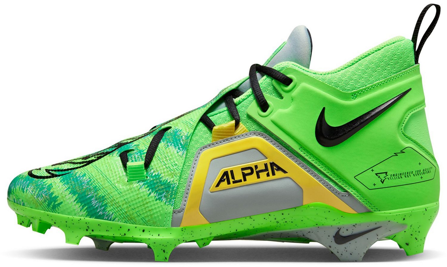 Nike Men's Alpha Menace Pro 3 Football Cleats - view number 2