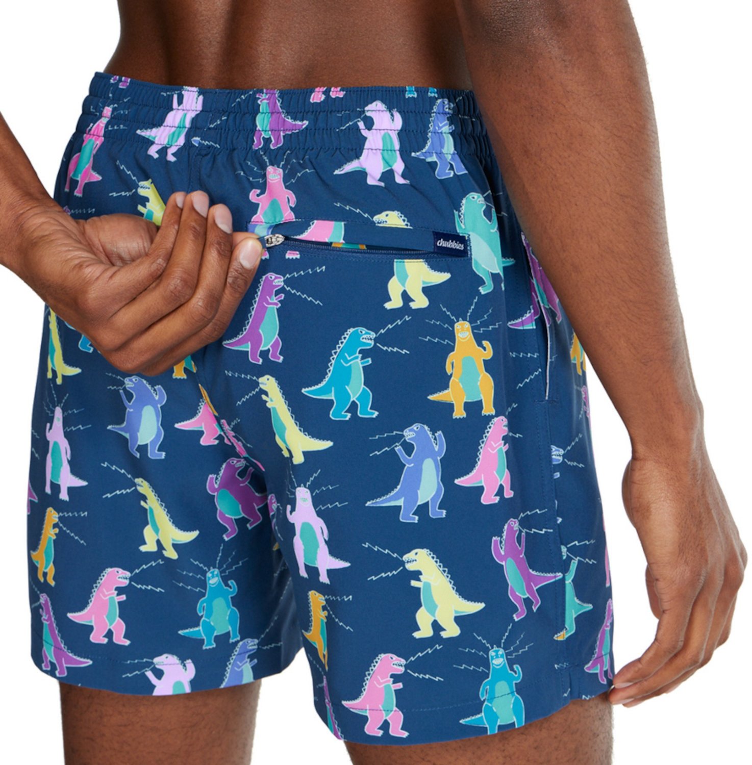 Chubbies Men s Tyrannosaurus Reps Stretch Swim Trunks 5.5 in Academy