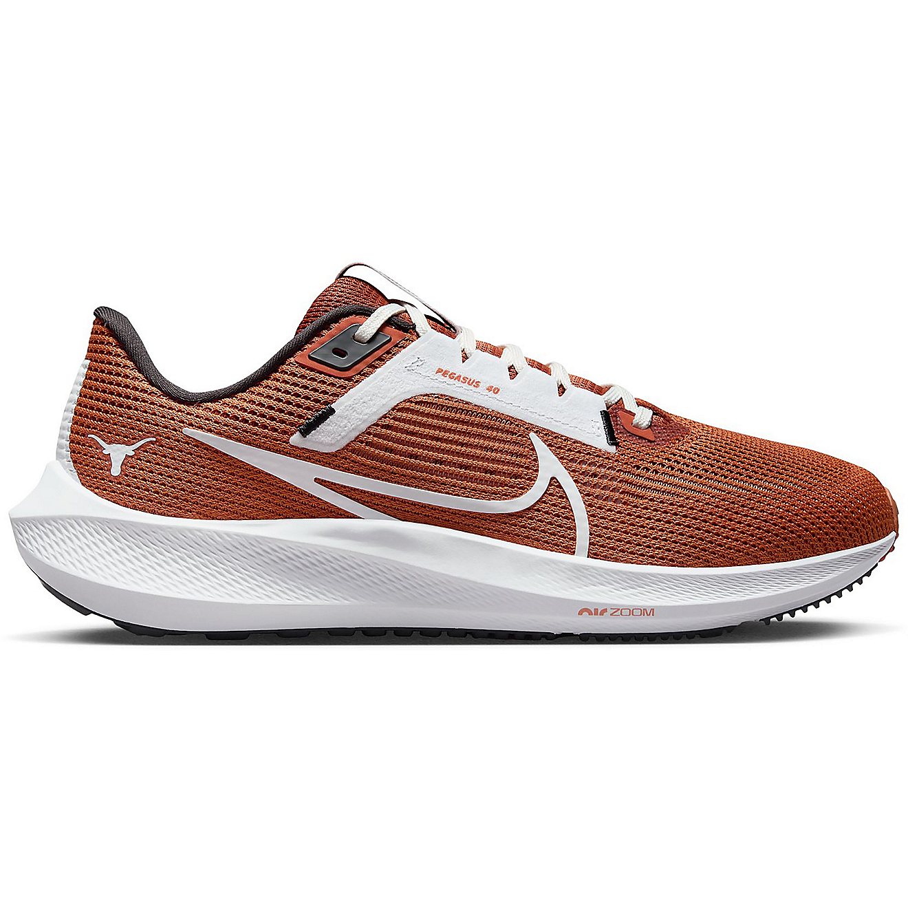 Nike Men's University of Texas Air Zoom Pegasus 40 Running Shoes                                                                 - view number 1