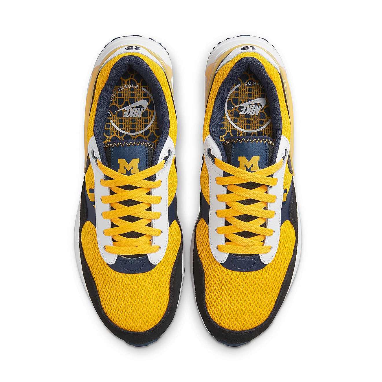 Nike Men's University of Michigan Air Max System Shoes                                                                           - view number 5
