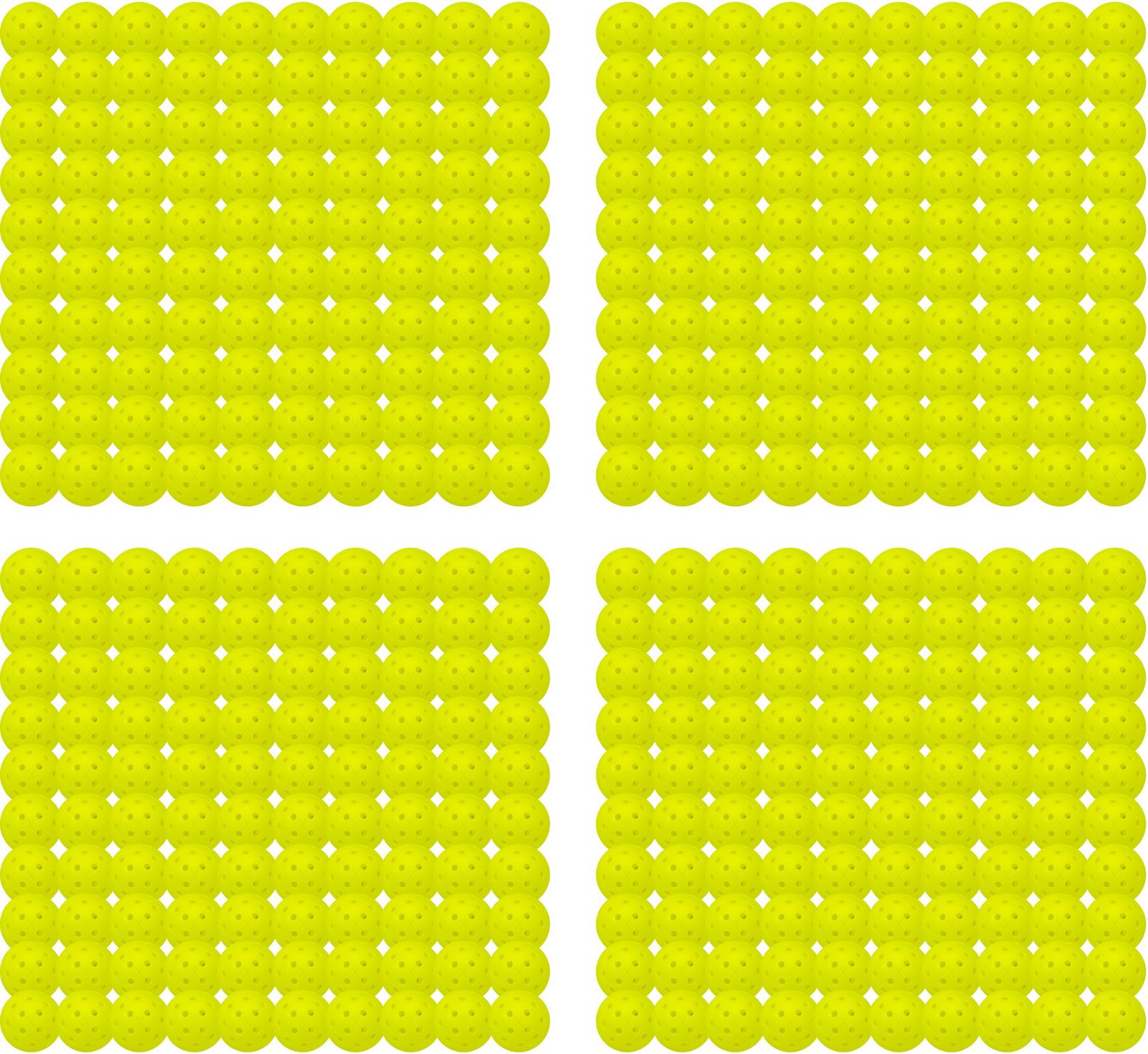 Franklin Pro X-40 Outdoor Pickleballs Bulk 400-Pack                                                                              - view number 2