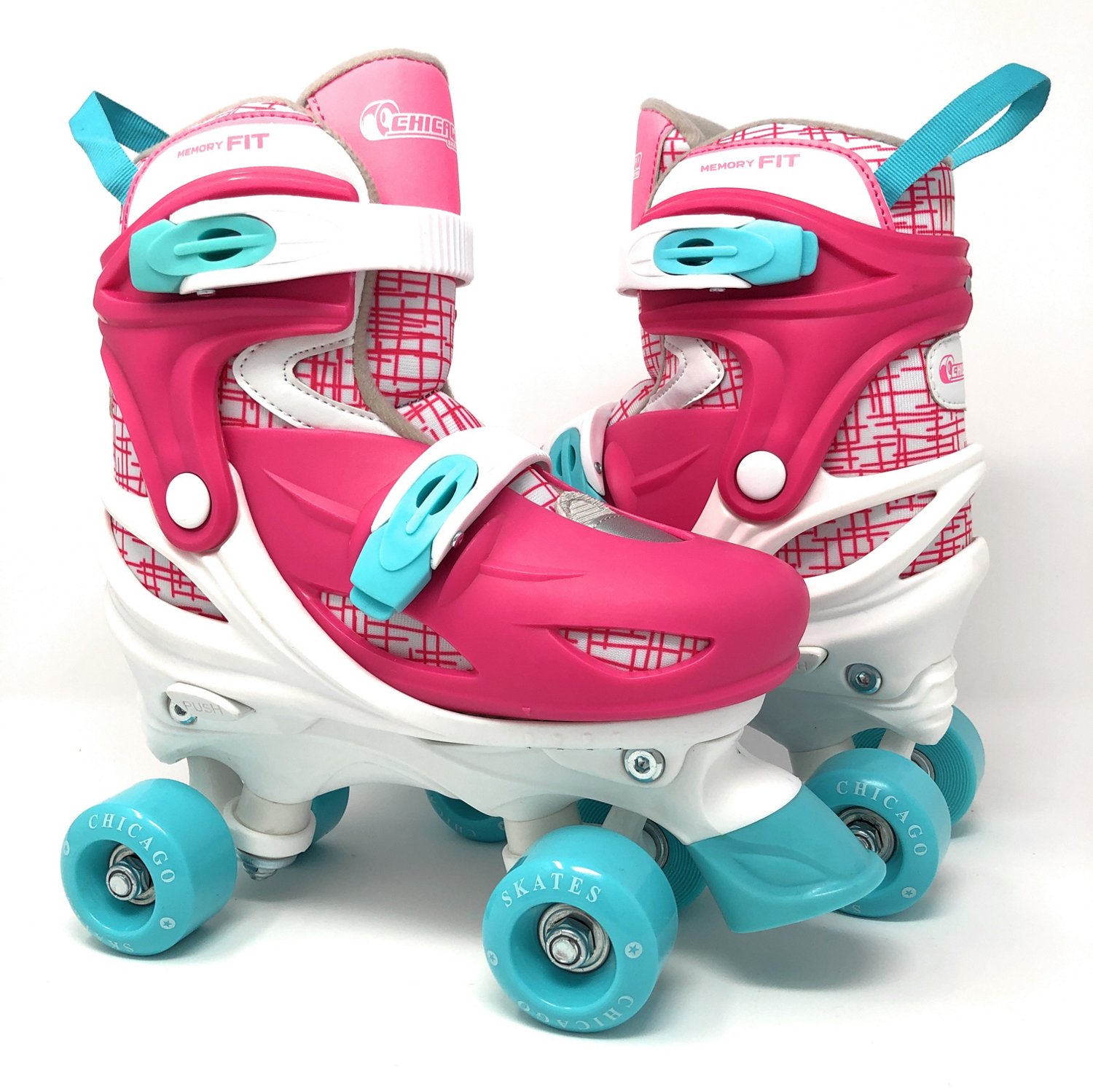 Chicago Skates Girls' Adjustable Quad Skate Combo Set - view number 2