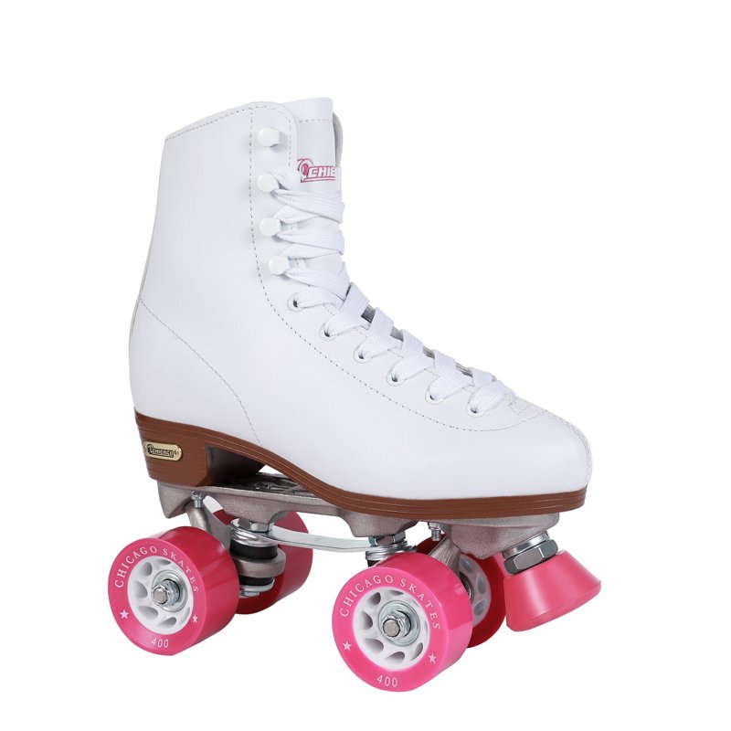 Photos - Roller Skates Chicago Skates Women's Classic Rink Skates White, 9 - Mens Skates at Acade