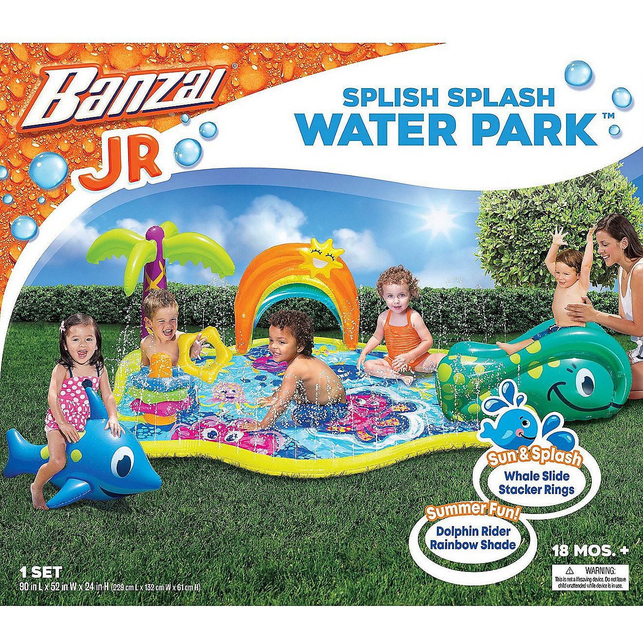 Banzai Junior Splish Splash 5-Person Water Park                                                                                  - view number 9