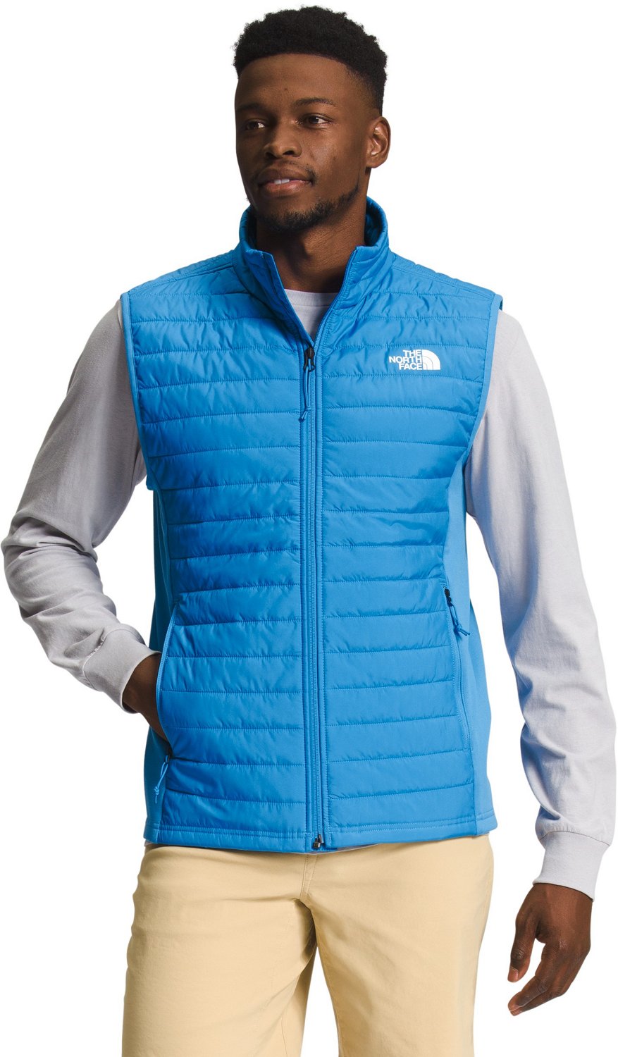 North face hotsell buffalo plaid vest