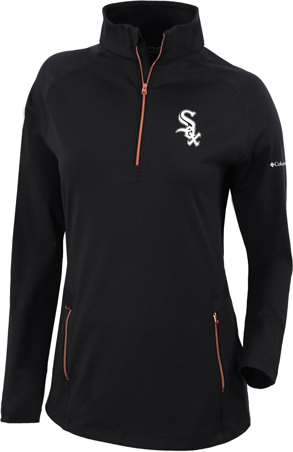 Columbia Sportswear Women's Chicago White Sox Omni-WICK Outward Nine 1/4-Zip Shirt
