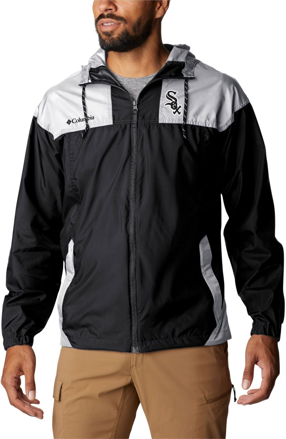 Columbia Sportswear Men's Chicago White Sox Flash Challenger Windbreaker