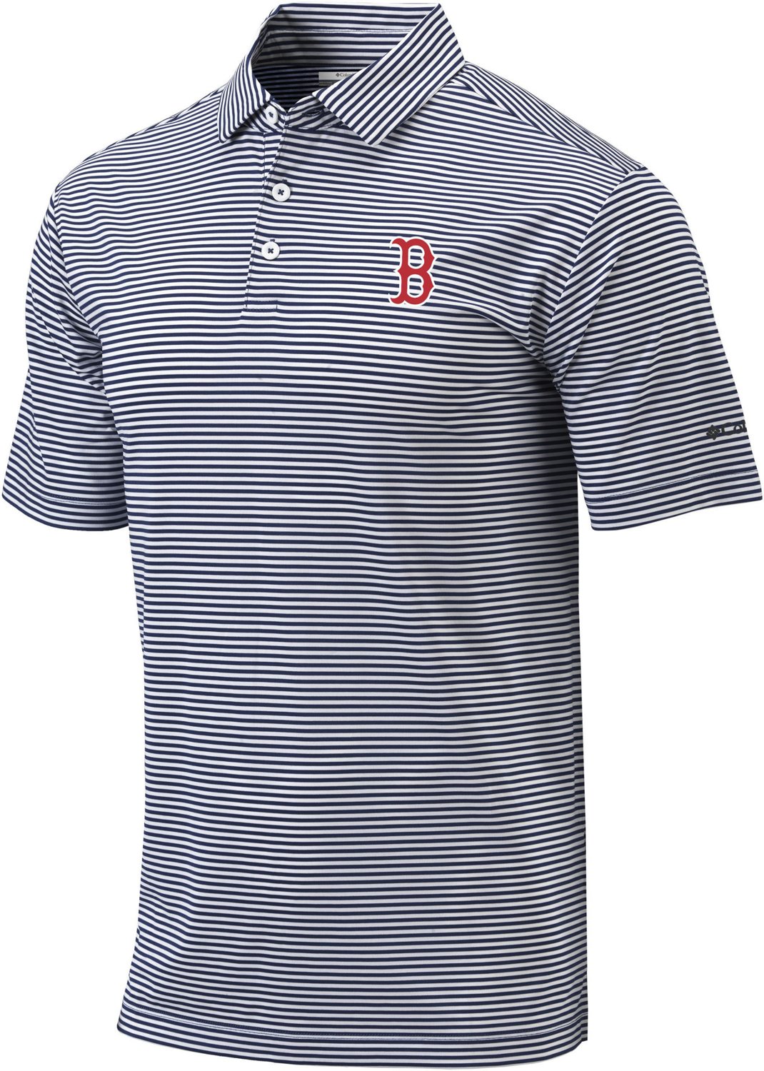 Columbia Sportswear Men's Boston Red Sox Set Polo Shirt