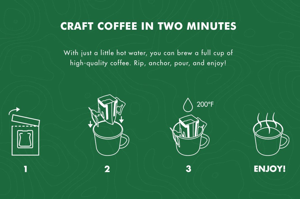 Kuju Coffee Bold Awakening Pour Over Coffee 6-Pack