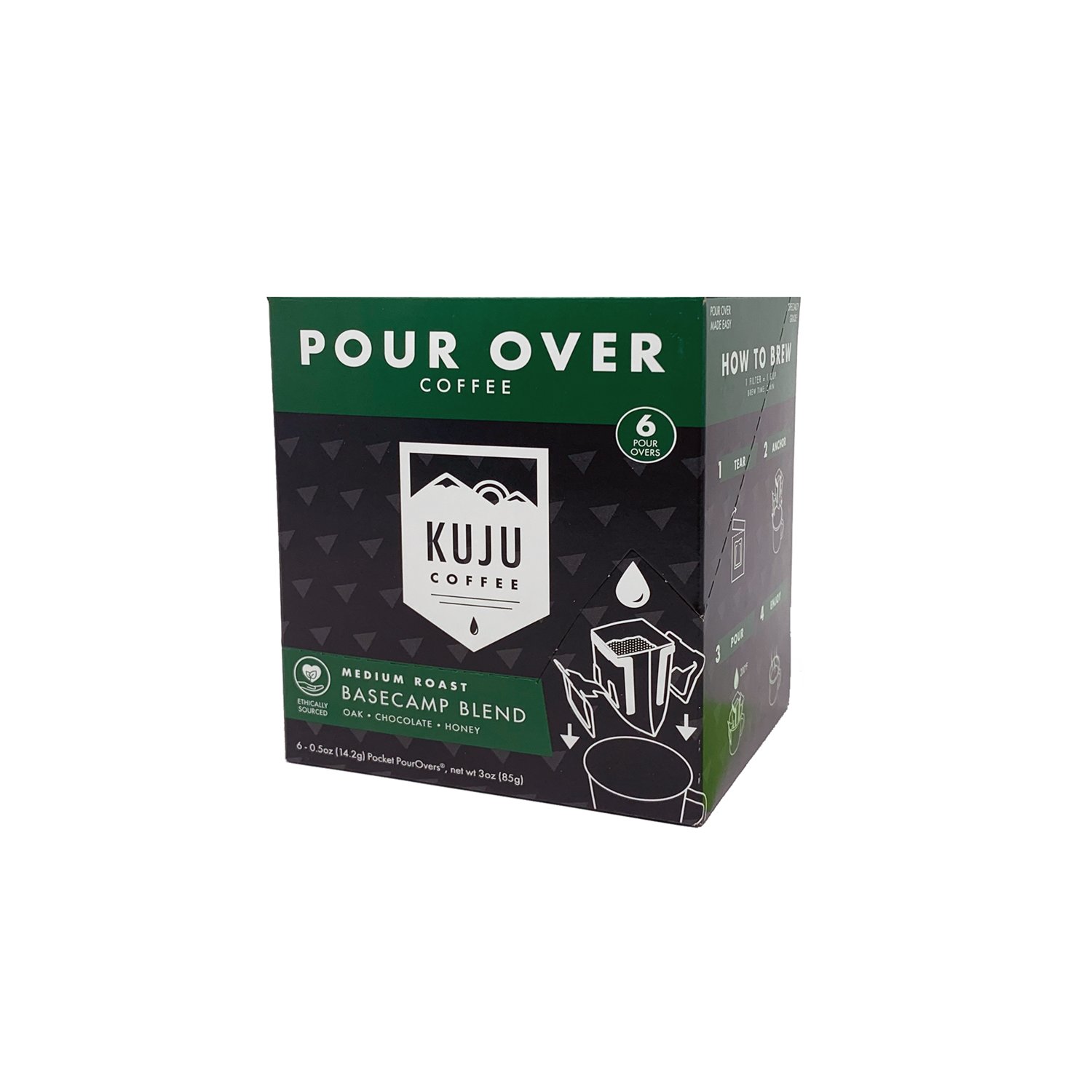 Kuju Coffee Basecamp Blend Pour Over Coffee 6-Pack                                                                               - view number 2