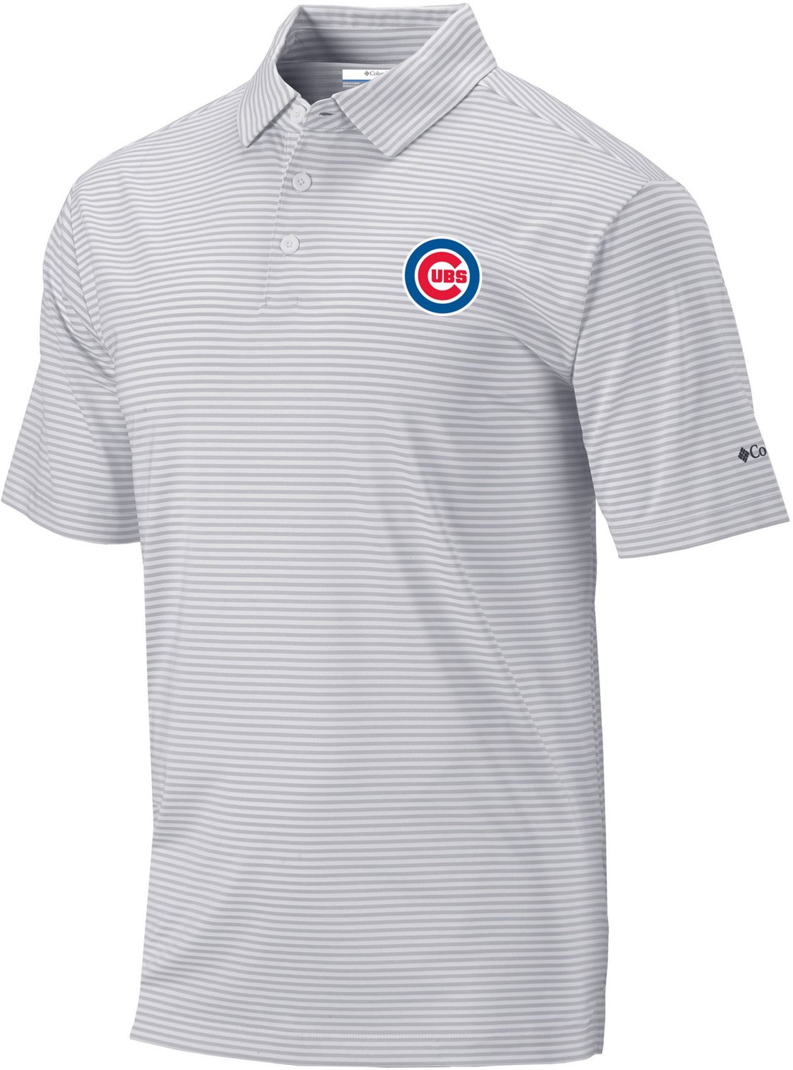 Columbia Sportswear Men's Chicago Cubs Club Invite Polo Shirt