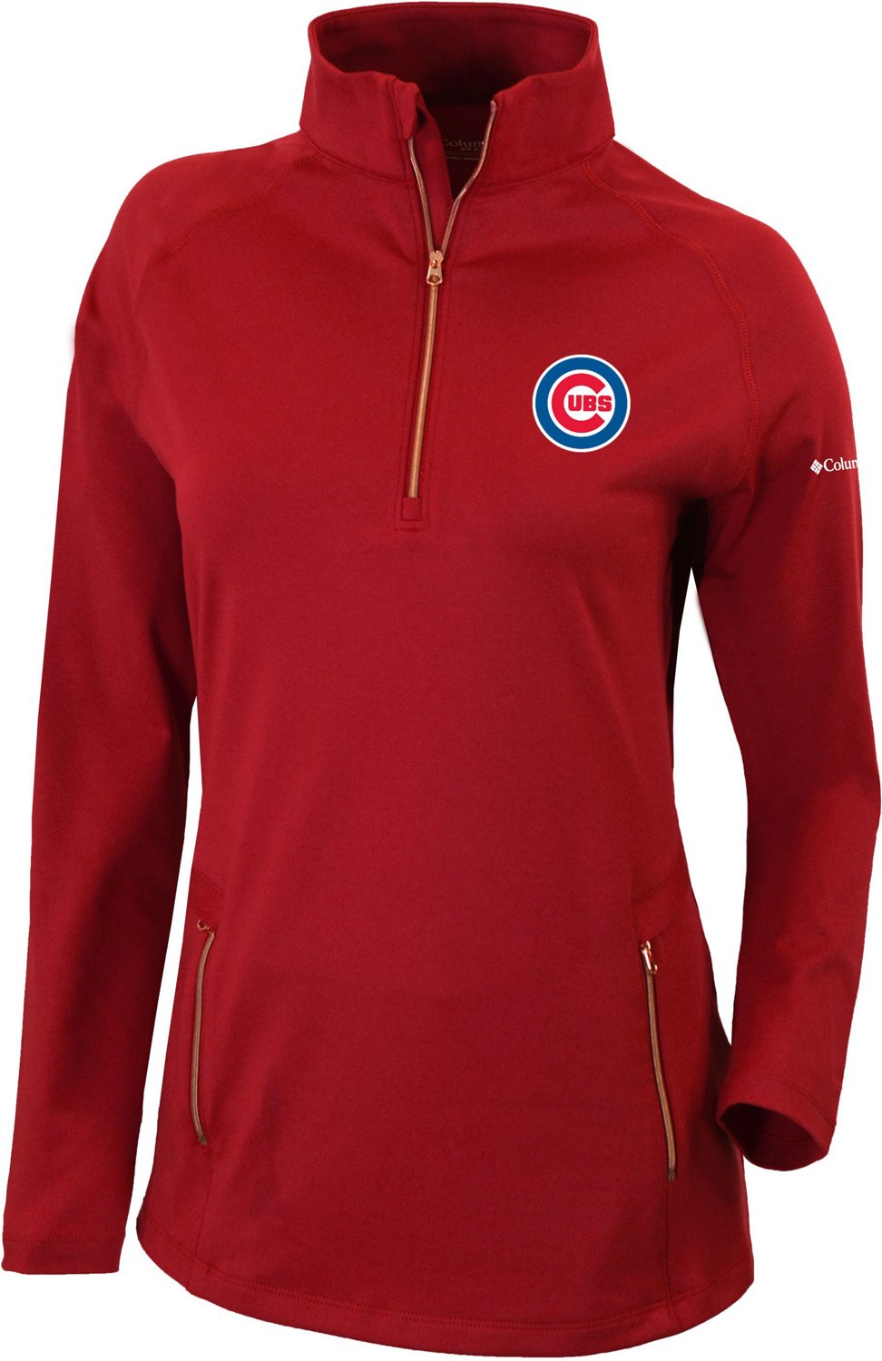 Columbia Sportswear Women's Chicago Cubs Shotgun 1/4 Zip Pullover