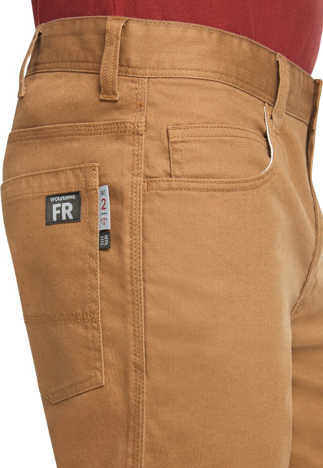 Wolverine FR Stretch Denim Work Jeans                                                                                            - view number 3