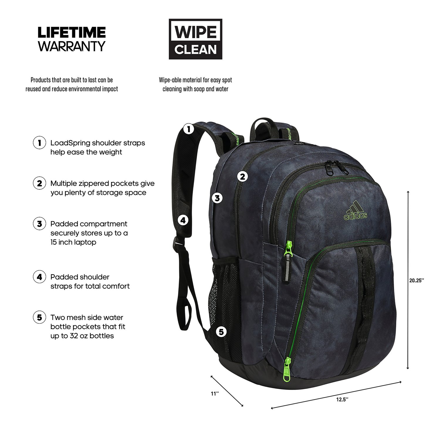 adidas Prime 6 Backpack                                                                                                          - view number 6