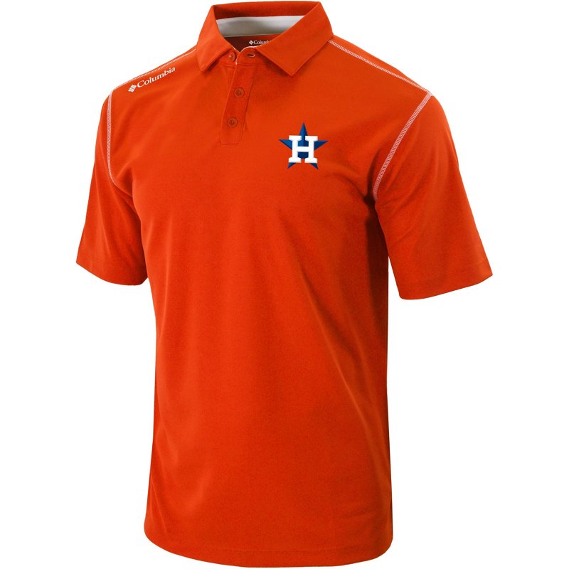 Columbia Sportswear Men's Houston Astros Shotgun Polo Shirt