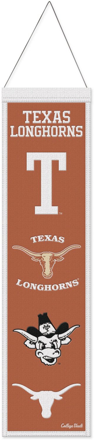 WinCraft University of Texas 8x32in Evolution Wool Banner