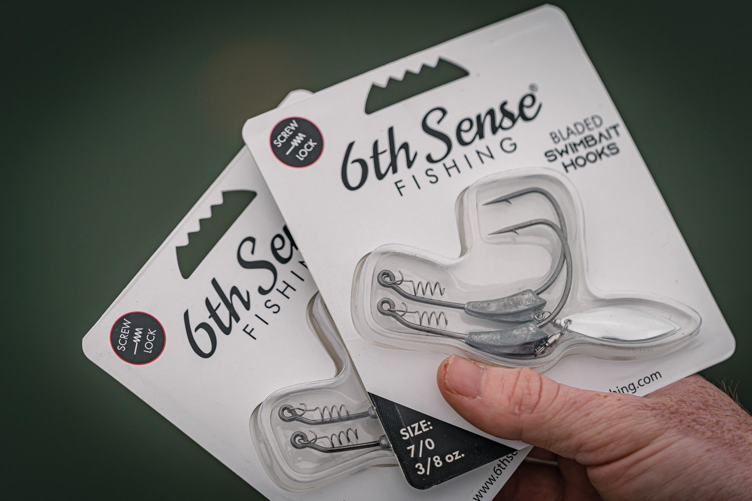 6th Sense Keel Weighted Single Hooks 3-Pack                                                                                      - view number 2