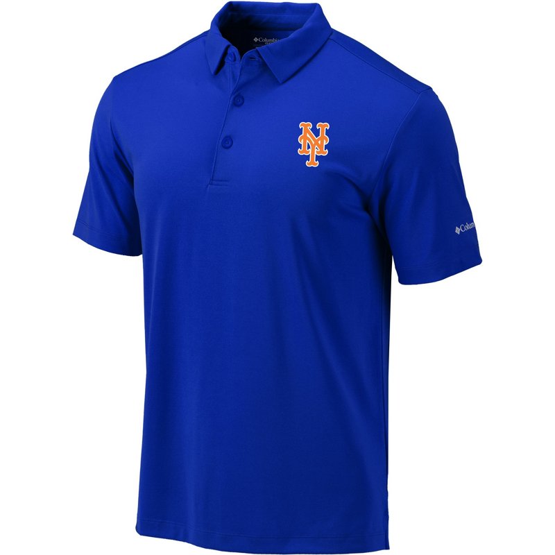 Columbia Sportswear Men's New York Mets Omni-Wick Drive Polo Shirt
