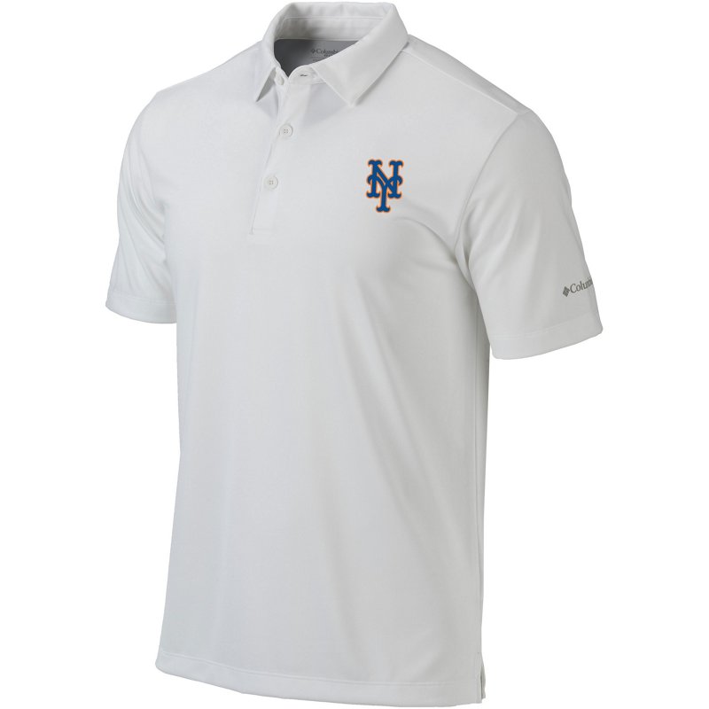 Columbia Sportswear Men's New York Mets Omni-Wick Drive Polo Shirt
