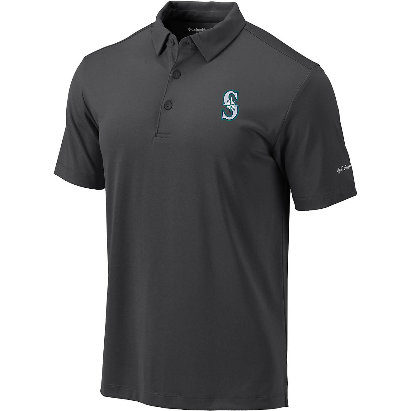 Columbia Sportswear Men's Seattle Mariners Omni-Wick Drive Polo Shirt                                                            - view number 1