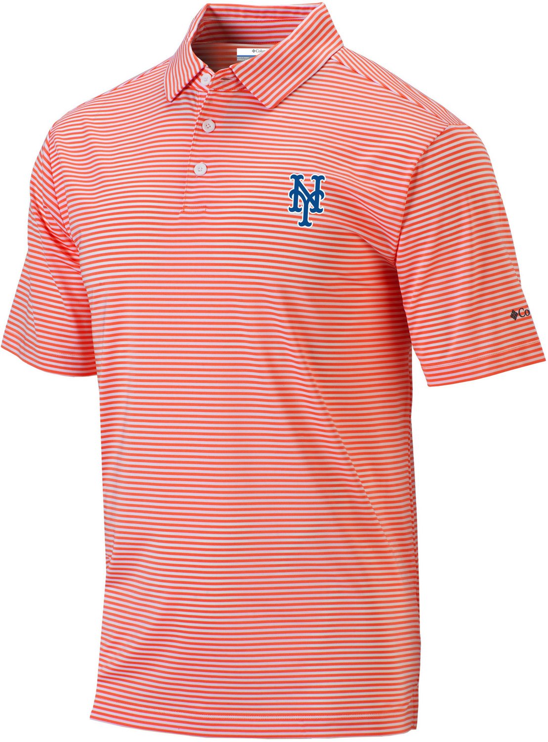 Columbia Sportswear Men's New York Mets Club Invite Polo Shirt