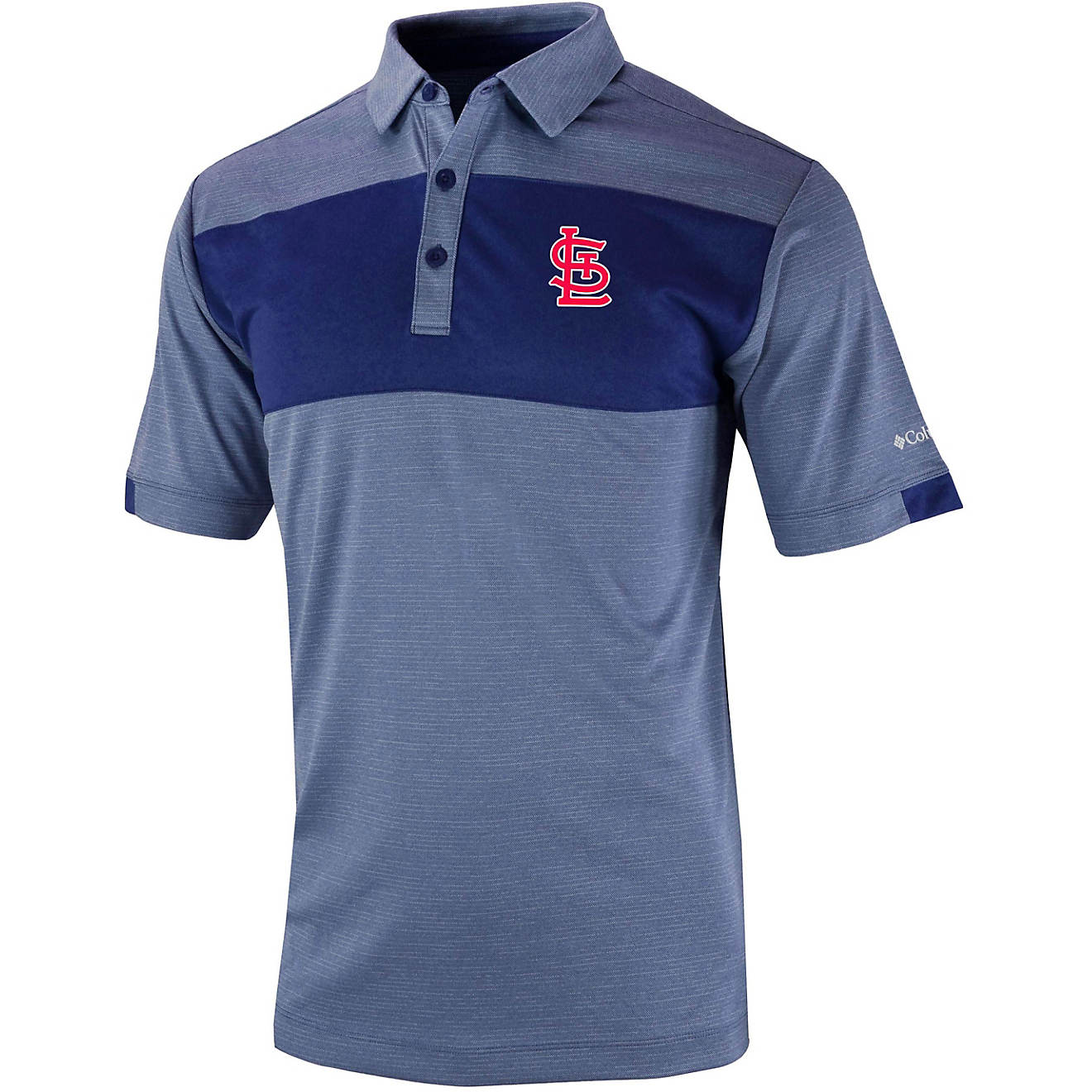 Columbia Sportswear Men's St. Louis Cardinals Total Control Polo                                                                 - view number 1