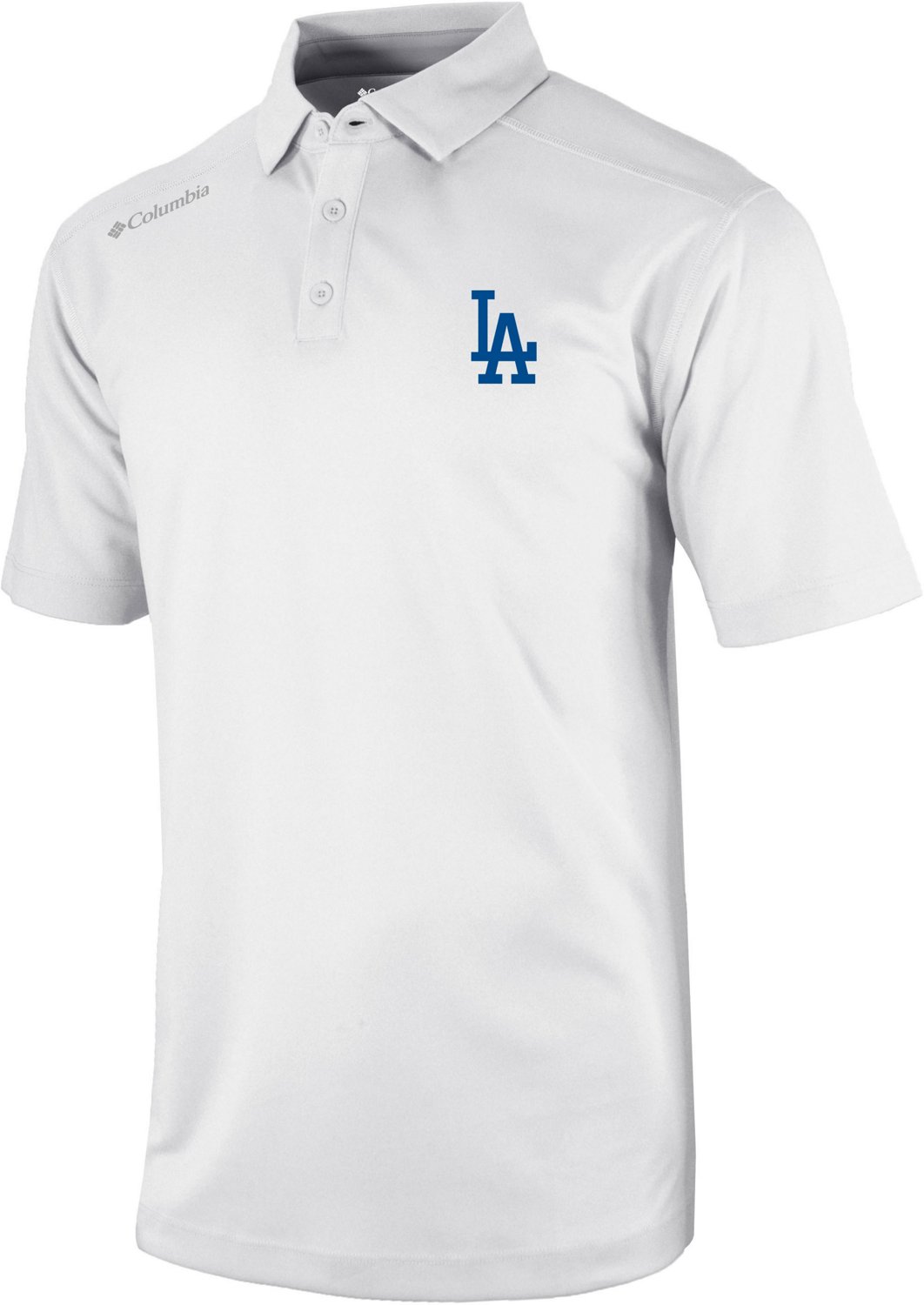 Columbia Sportswear Men's Los Angeles Dodgers Shotgun Polo Shirt                                                                 - view number 1