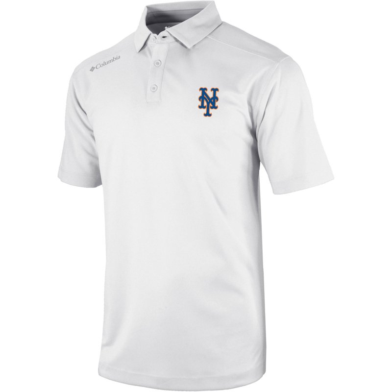 Columbia Sportswear Men's New York Mets Shotgun Polo Shirt