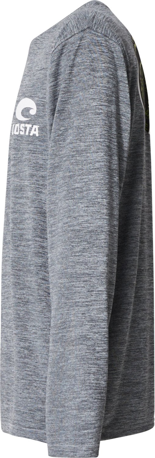 Costa Men's Tech Angler Bass Long Sleeve T-shirt - view number 3
