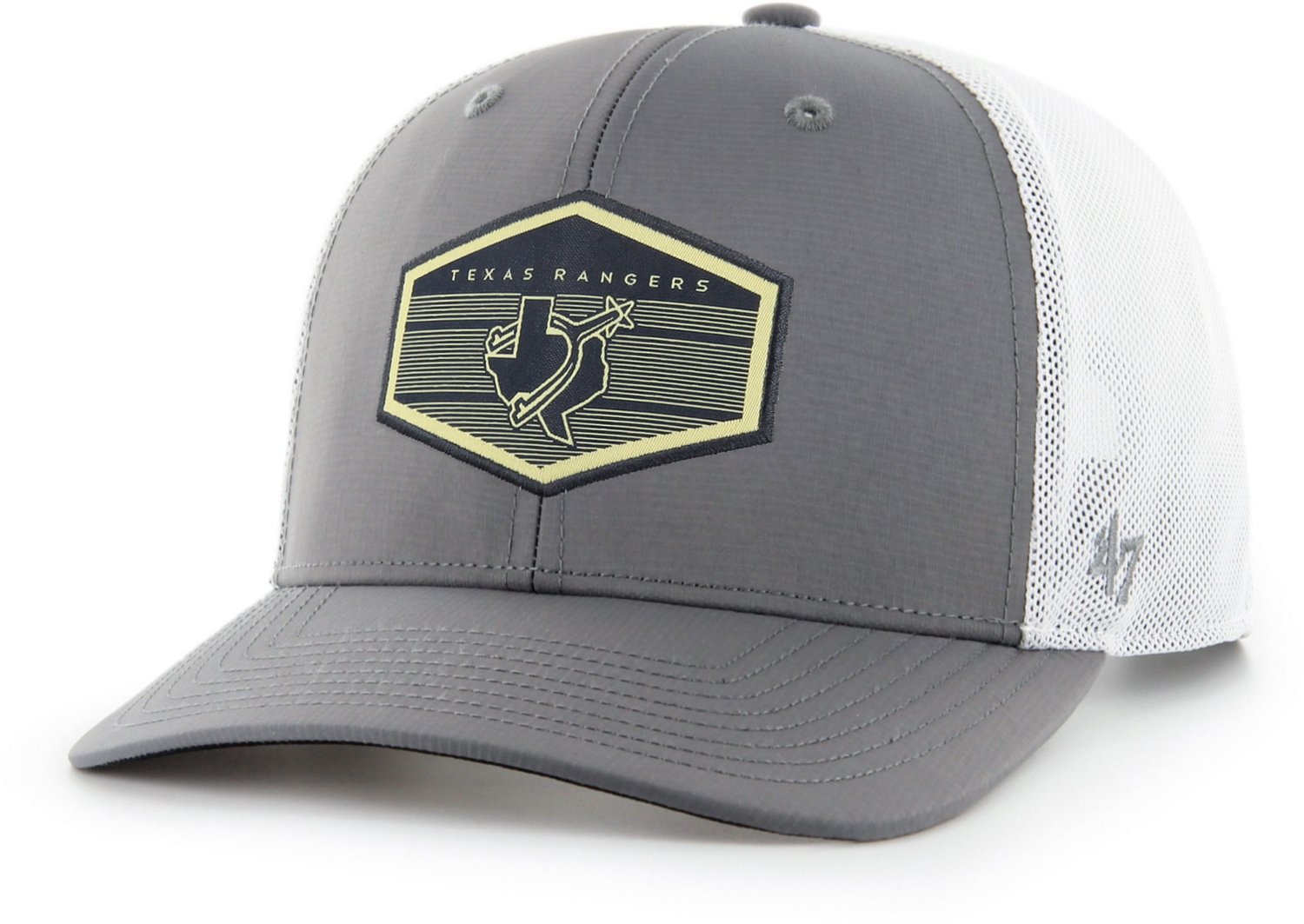 47 Charlotte Hornets Black Trucker Hat