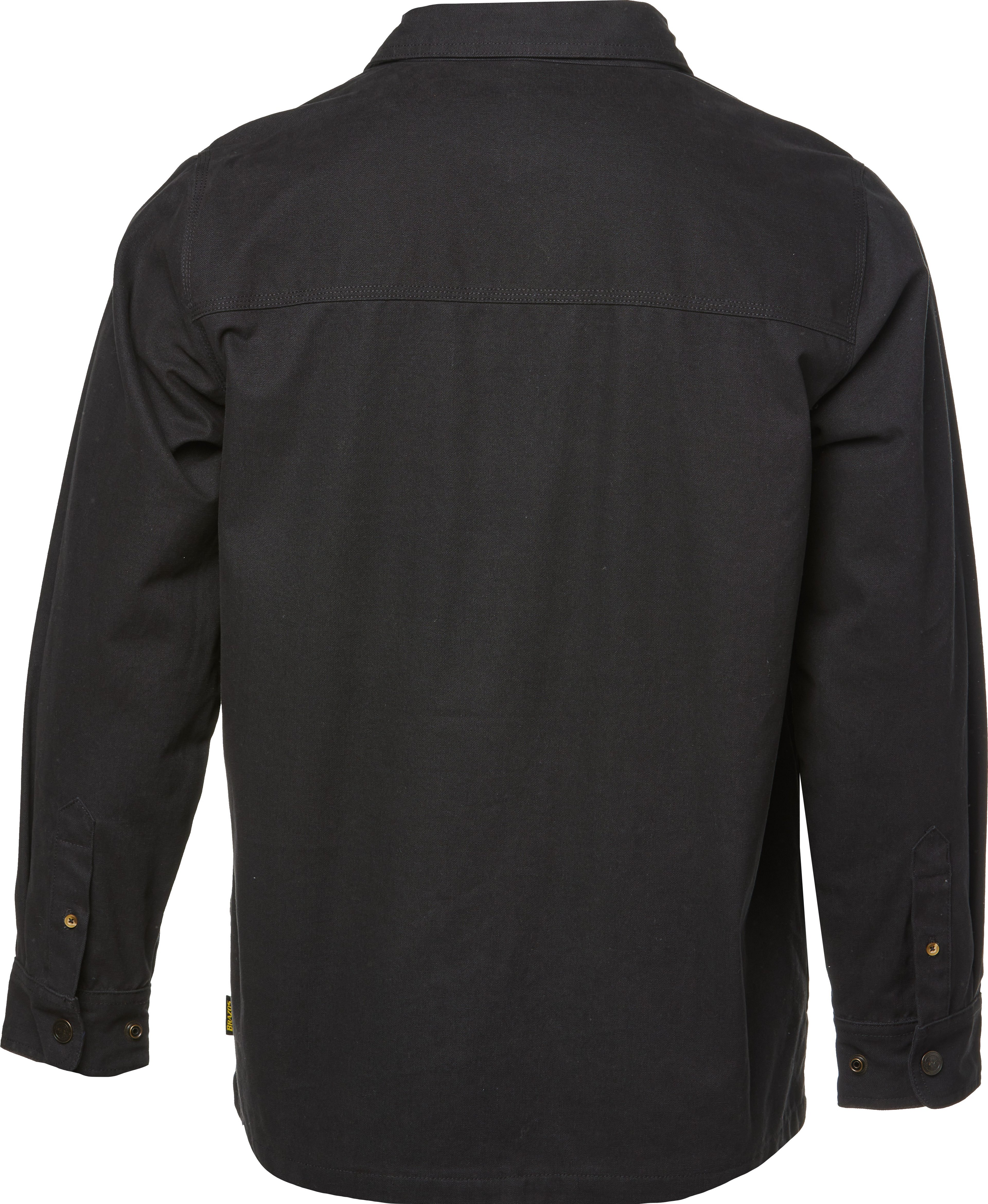 Brazos Men's Contractor Duck Canvas Flannel Lined Shirt Jacket