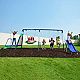 Sportspower Mountain View Metal Slide, Swing and Trampoline Set                                                                  - view number 12