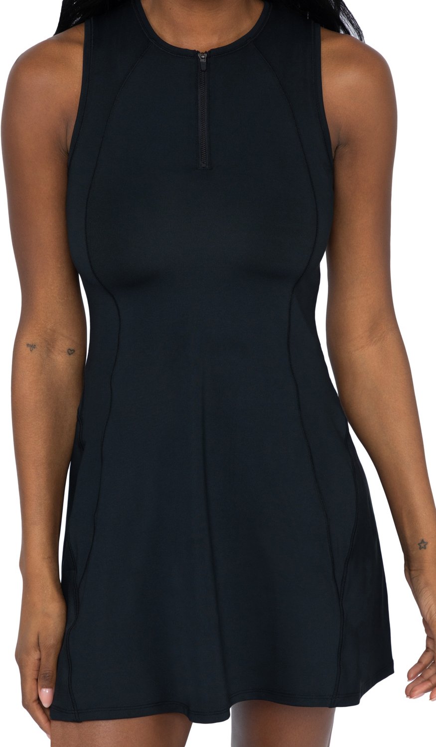 90 Degree by Reflex Women's Airlux Infinity Quarter Zip Tennis Dress                                                             - view number 3