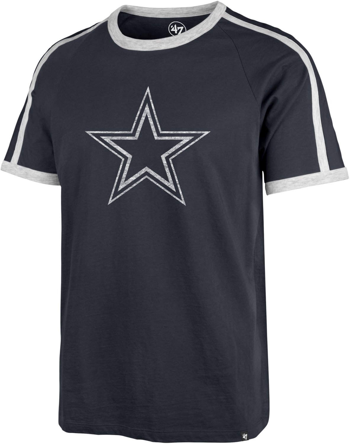 New '47 Dallas Cowboys Shirt Mens Medium Blue Short Sleeve NFL