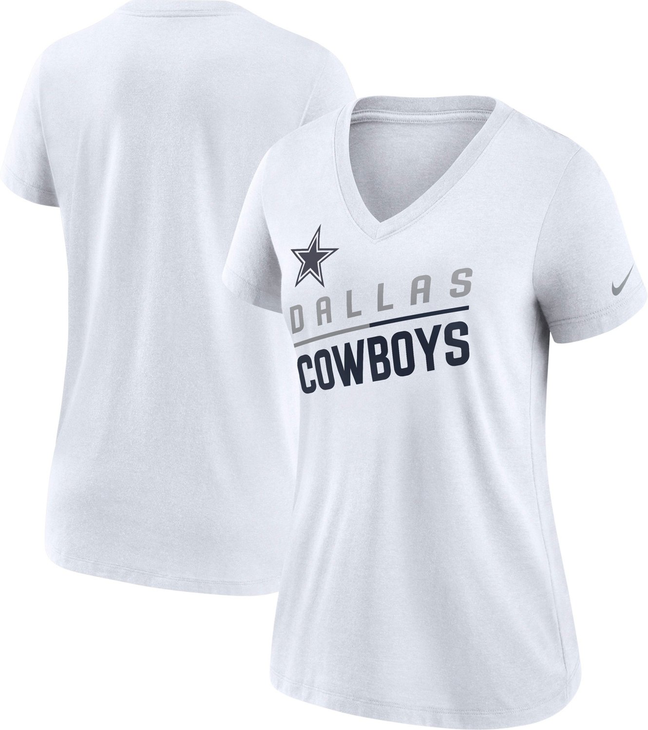 Dallas Cowboys Nike Women's Team T-Shirt - Navy