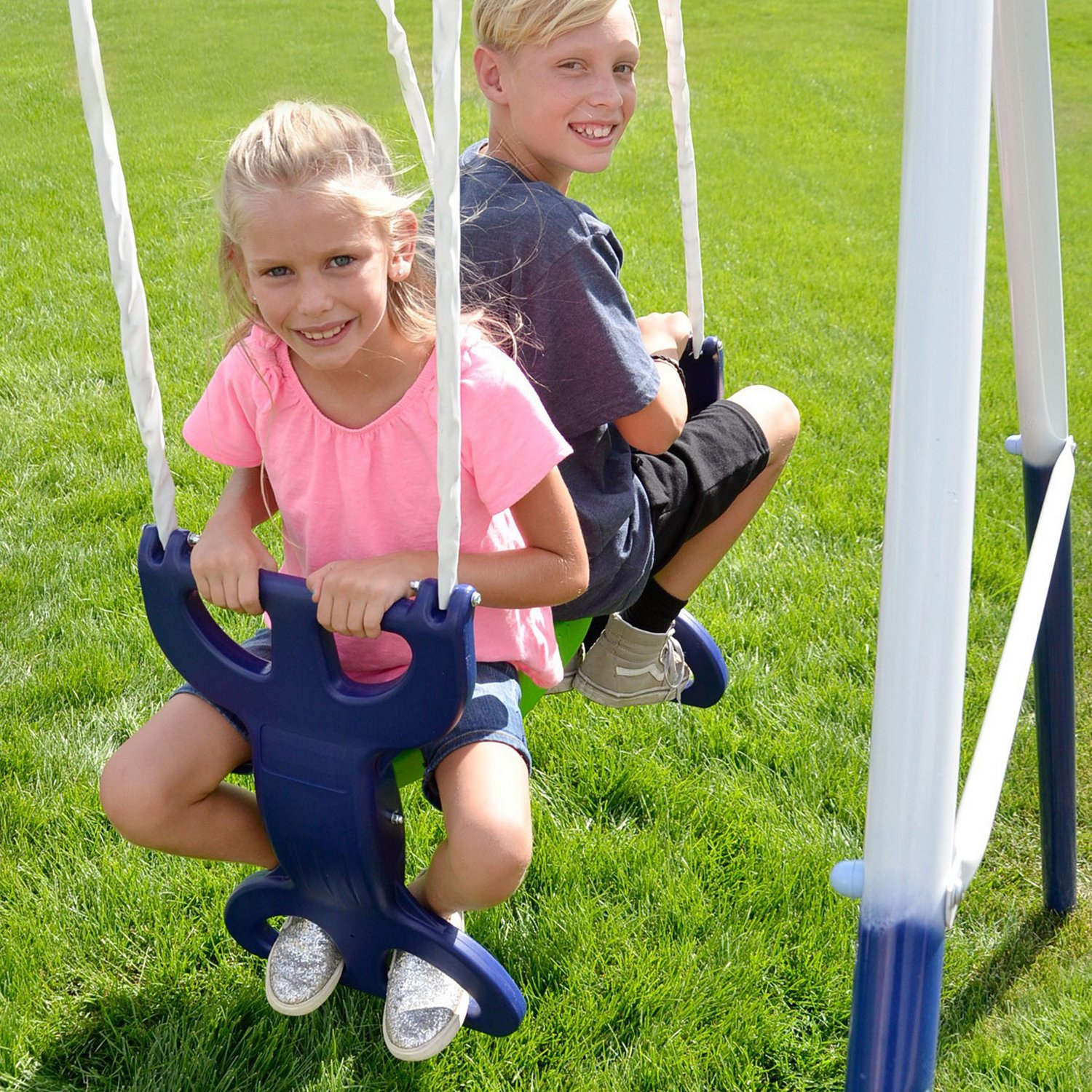 Sportspower Rosemead Metal Swing and Slide Set                                                                                   - view number 12