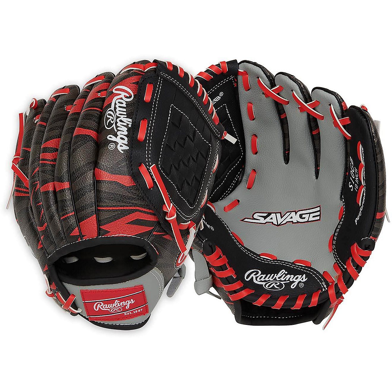 Rawlings Savage 10 in T-ball Glove                                                                                               - view number 1
