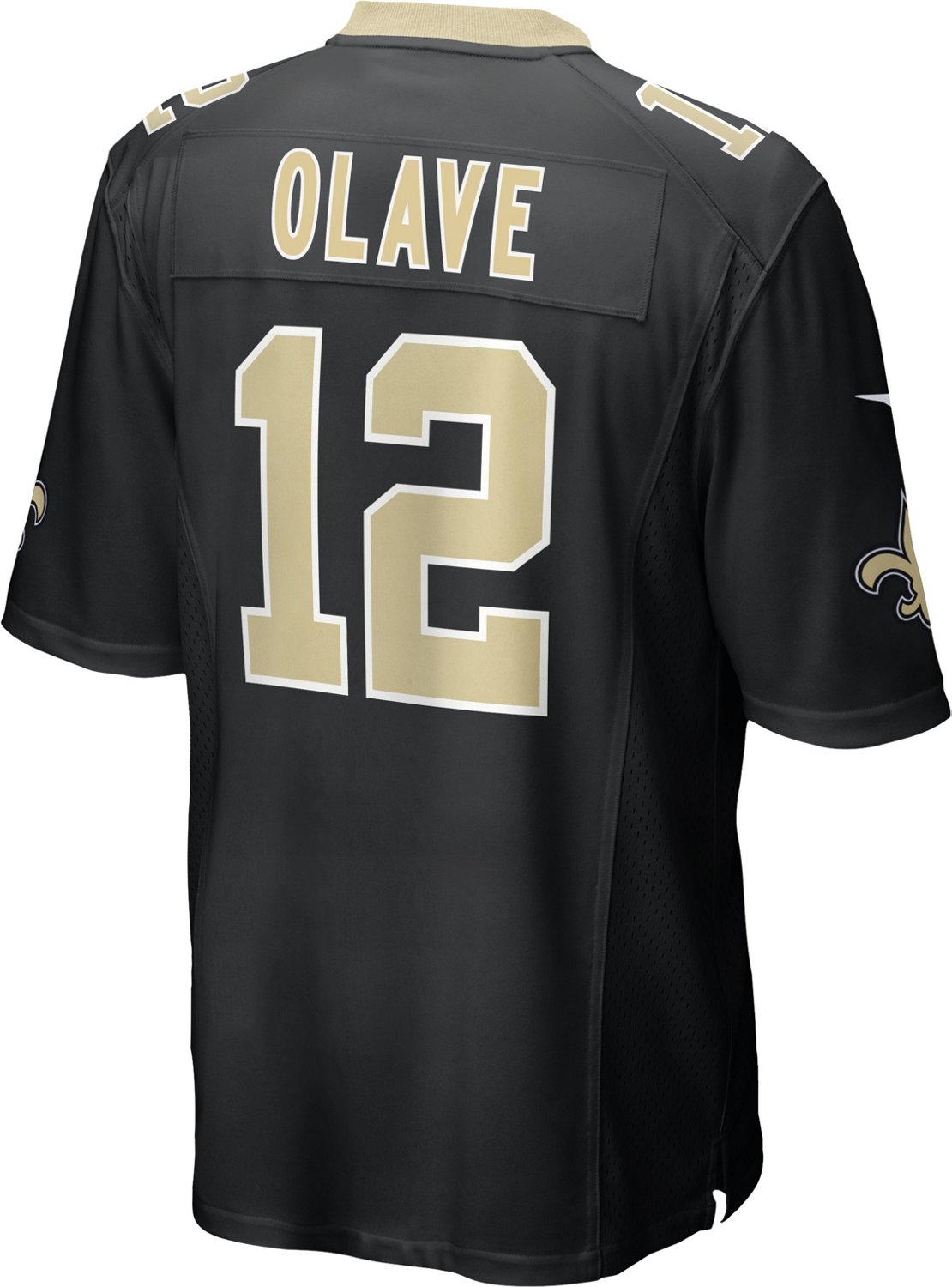 Chris Olave New Orleans Saints Black Gold & White Gold Jersey - All St