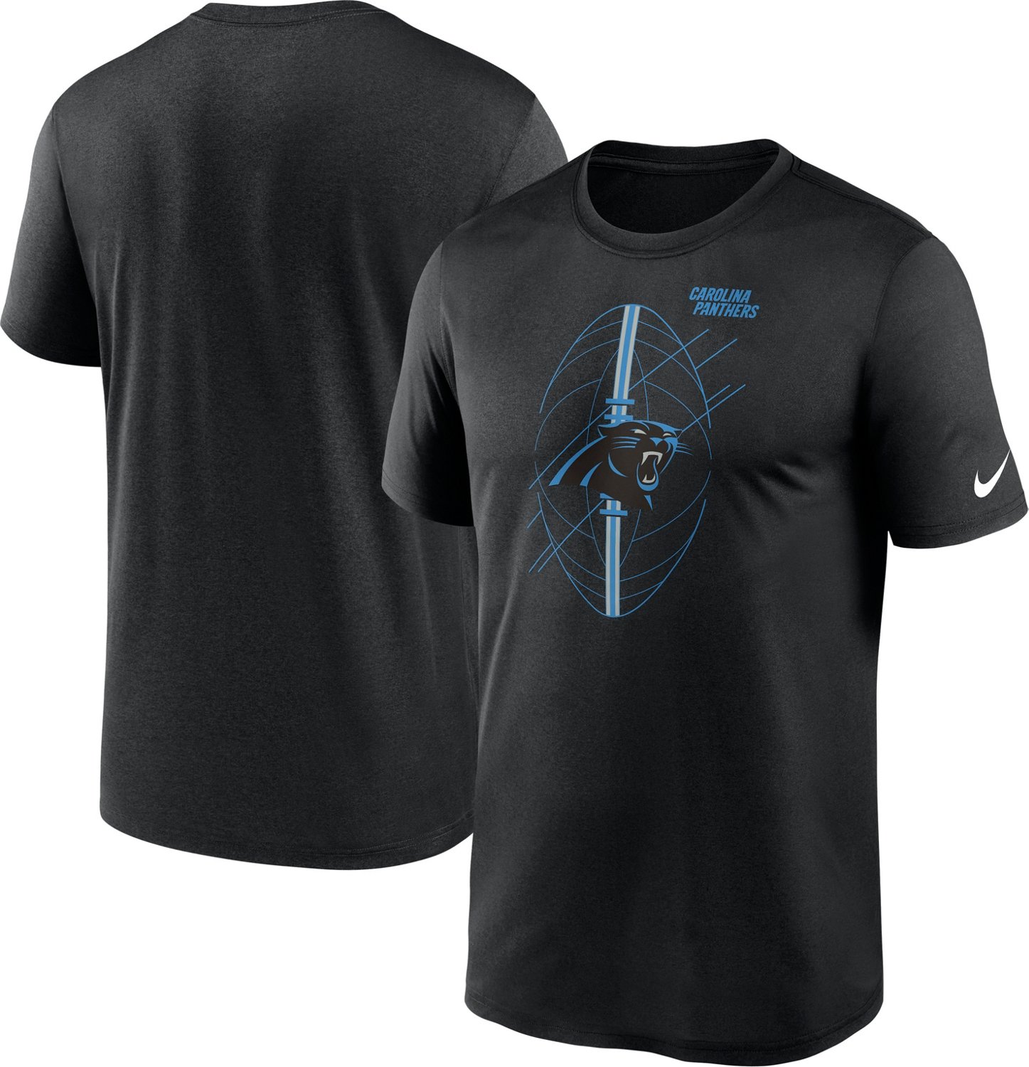 Nike Men's Carolina Panthers Legend Icon T-shirt - view number 3
